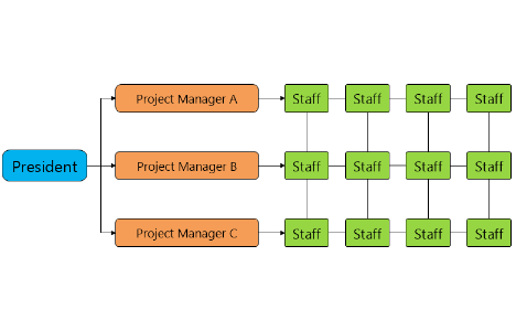 Project Structure Organizational Chart